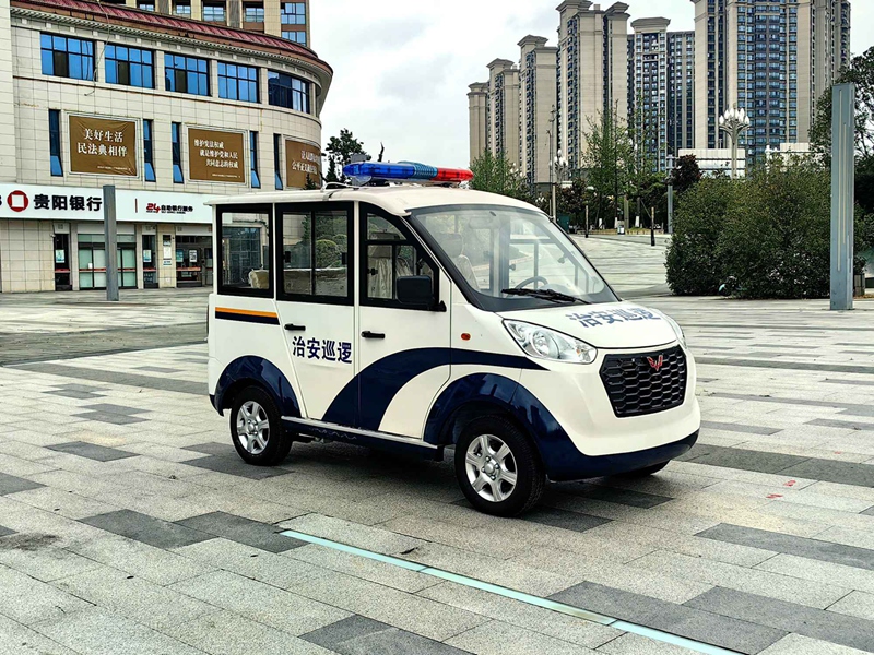 五菱WLD2061款5座电动观光车--封闭
