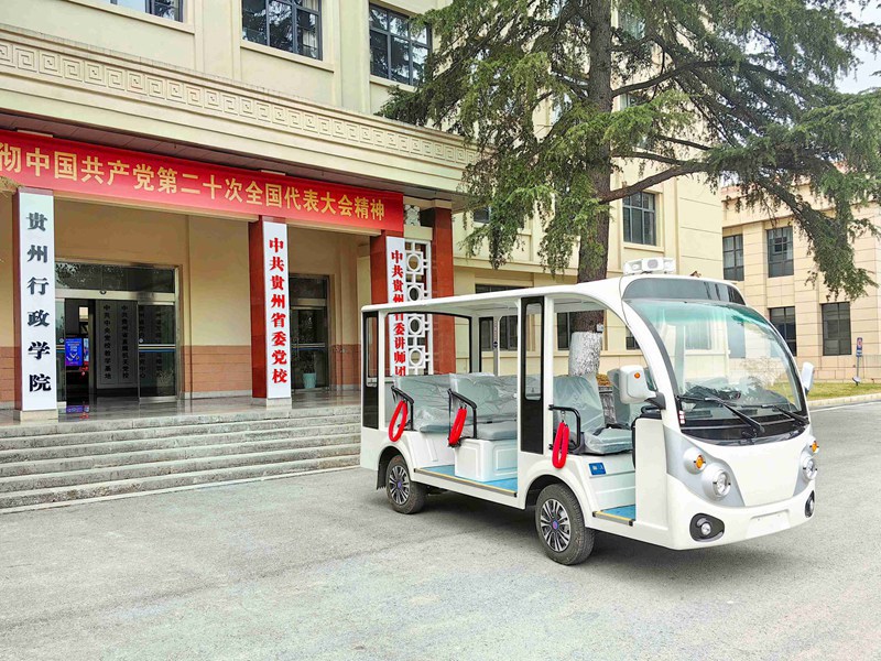 传奇款8座电动观光车